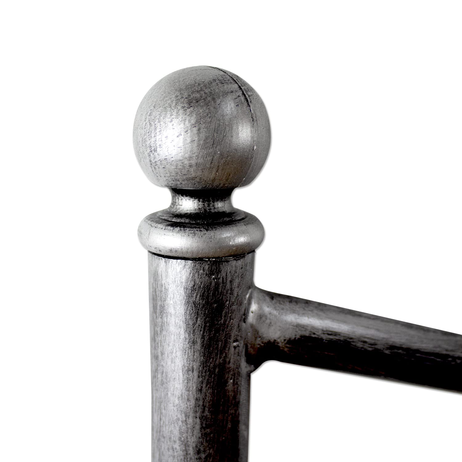 Genérico Cabecero de forja para Cama de 150 cm | Cabezal Matrimonio | Modelo Coín. (157 cm) Aprox Producto Artesanal | El Herrero (Negro)