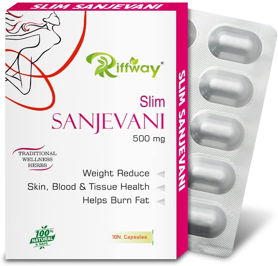 Slim Sanjevani Capsules | Reduce Extra Fat Without Diet & Exercise (100% Ayurvedic)