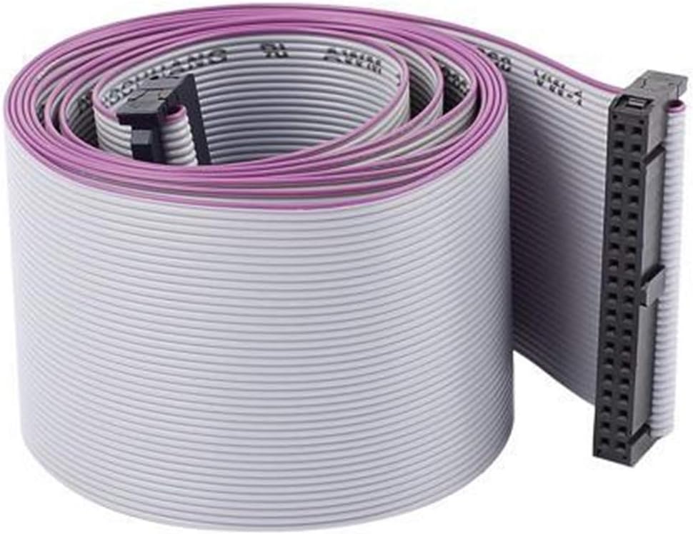 40 Pin FRC Cable With Female To Female 2.54mm Pitch Connector 48" Long - 1 Piece
