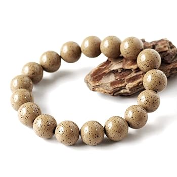 Amazon | [GOLD STONE] 北投石 ブレスレット 12mm 橙色 台湾産
