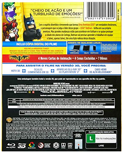 Lego Batman O Filme (3D) [Blu-ray]