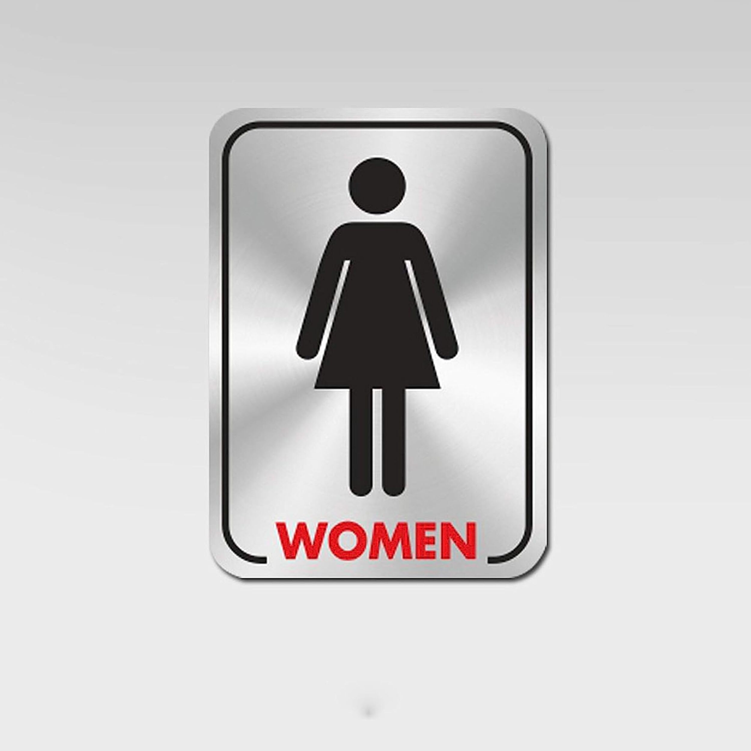Oson Sign-Board (Women) Stainless Steel (Pack of 1)-image-8