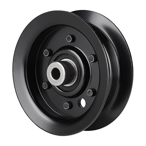 Dibanyou 1 paquete de polea tensora plana de repuesto para Exmark Toro 106-2175 132-9420 TimeCutter Z480 TimeCutter SS 5000 32" 38" 42" 50" 54"