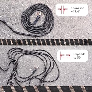 Pocket Hose Copper Bullet Expandable Garden Hose 50 FT w/10 Pattern Thumb Spray Nozzle AS-SEEN-ON-TV 650psi 3/4 in Patented Lead-Free Ultra-Lightweight Solid Copper Anodized Aluminum Fittings No-Kink Pocket Hose Copper Bullet Expandable Garden Hose 50 FT w10 Pattern Thumb Spray Nozzle AS SEEN ON TV 650psi 34 in Patented Lead Free Ultra Lightweight Solid Copper Anodized Aluminum Fittings No Kink