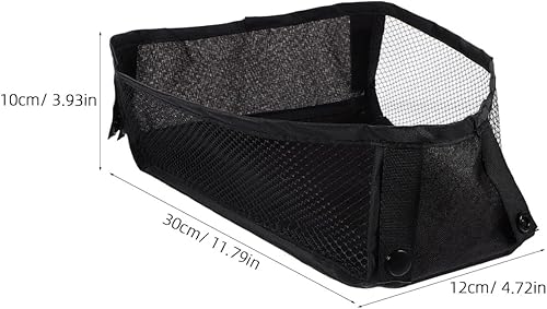 Miniatura 2 de MERRYHAPY Bolsa de almacenamiento de malla para cochecito, organizador universal para pañales de bebé, juguetes esenciales, ligero, tela Oxford,