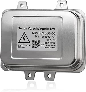 5DV 009 000-00 HID Xenon Headlight Ballast Control Unit Replacement for 2007-2014 Cadillac Escalade 2006-2009 BMW E60 2008-2014 Chrysler Town & Country -Replaces 5DV009000-00