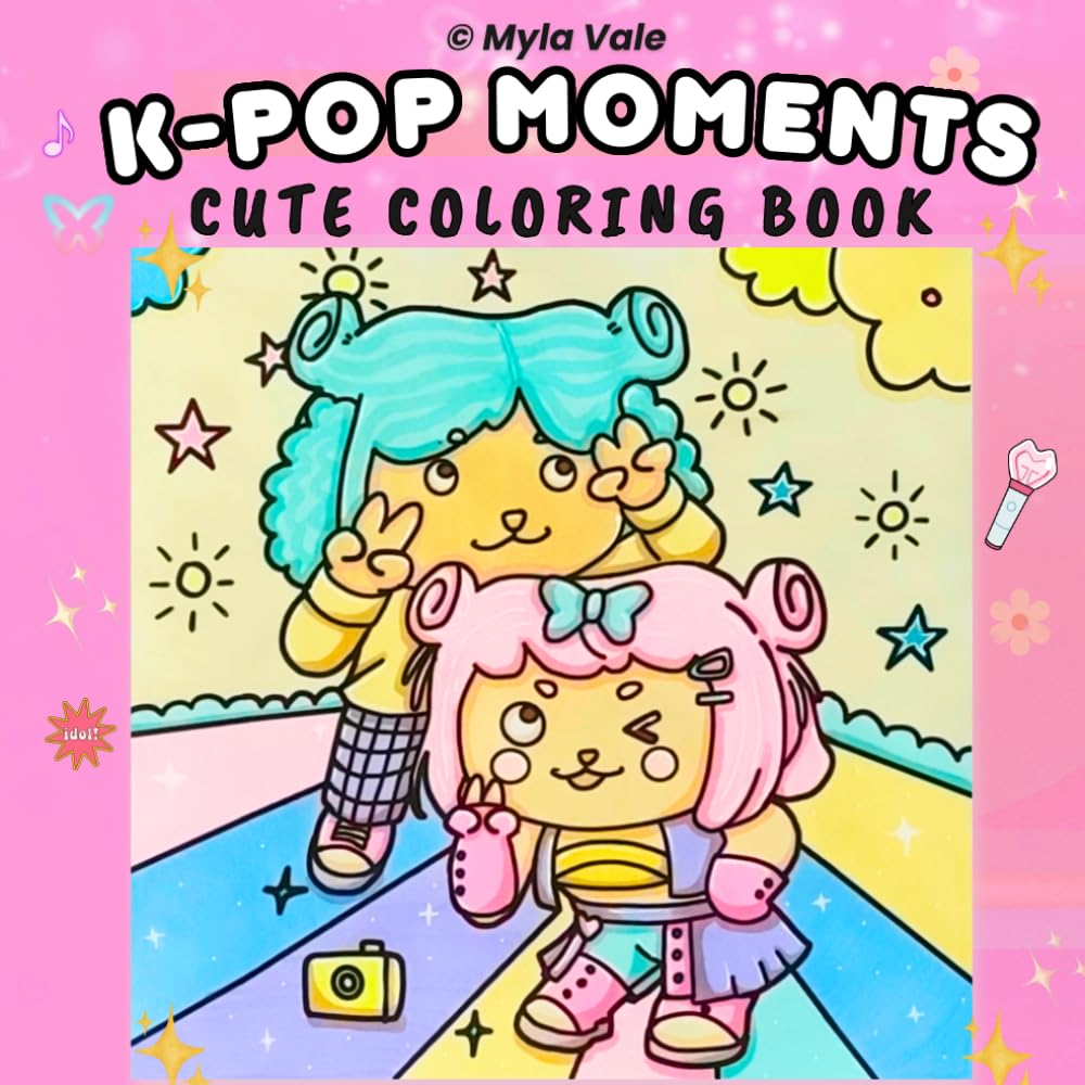 K-Pop Moments: Cute & Relatable Fangirl Moments for Kpop Lovers, Idol Fan Life, Kpop Diary, Concert Dreams (Myla's)
