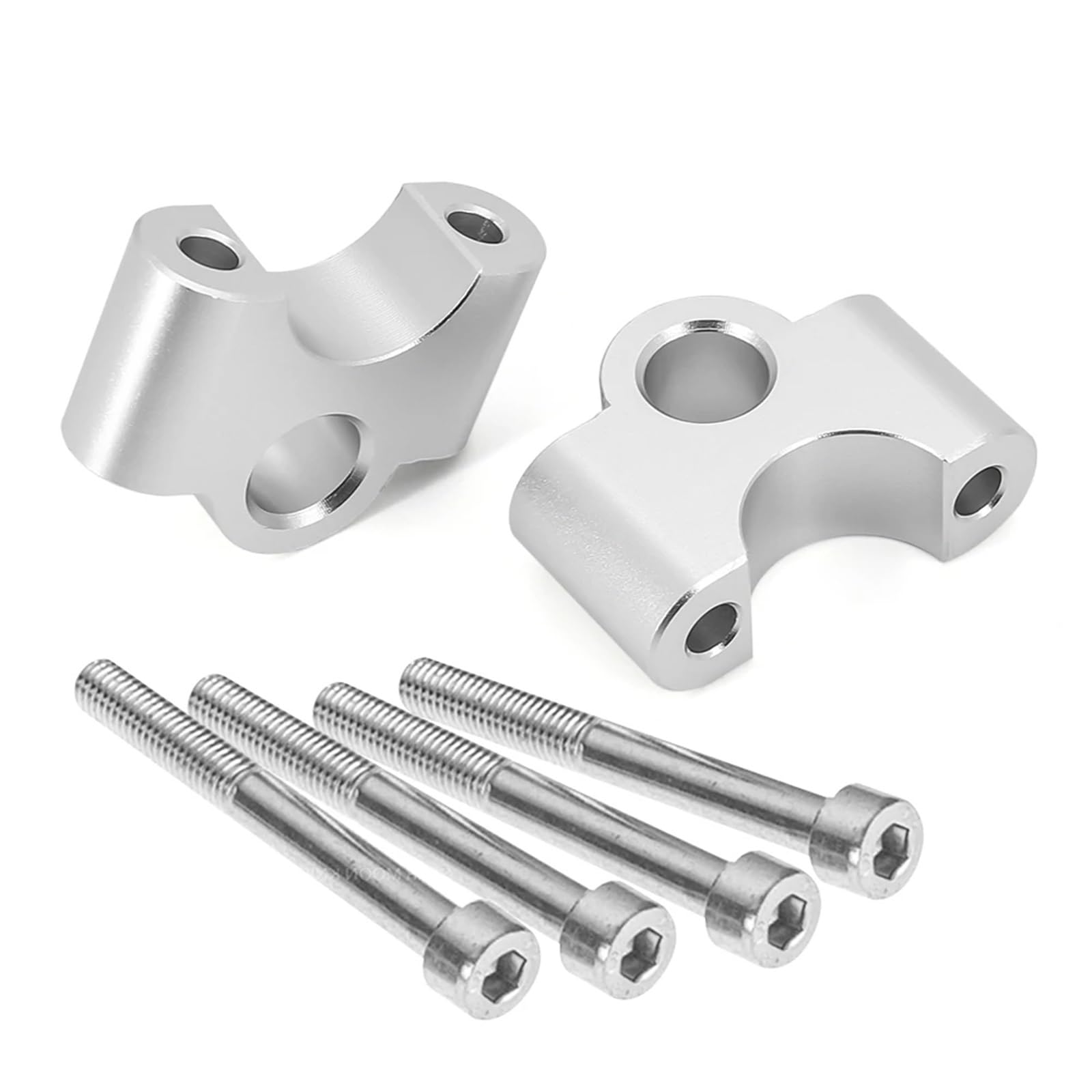 Rehausseur Guidon Moto Hlyjoon Pour BMW R1200GS R1250GS - Alliage Aluminium, +30mm Hauteur, +25mm Recule