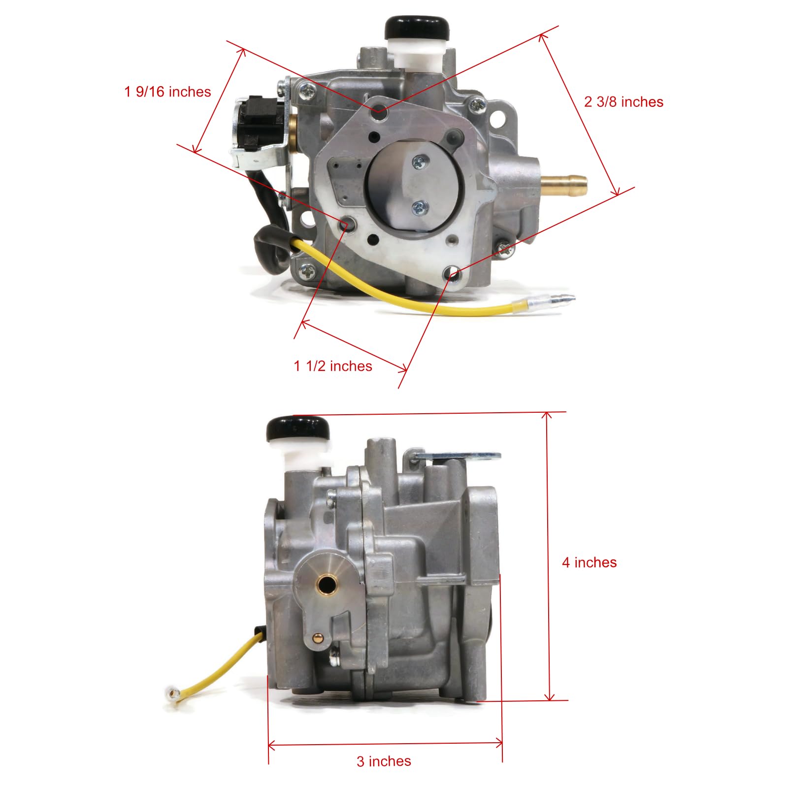 The ROP Shop | Carburatore con guarnizioni per Kohler 24 853 59-S, 2485359S, 24 853 59, 2485359