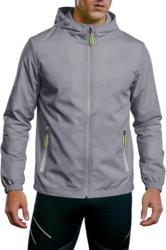 Mens Waterproof Jacket With Hood | Mens Hiking Jackets Lightweight