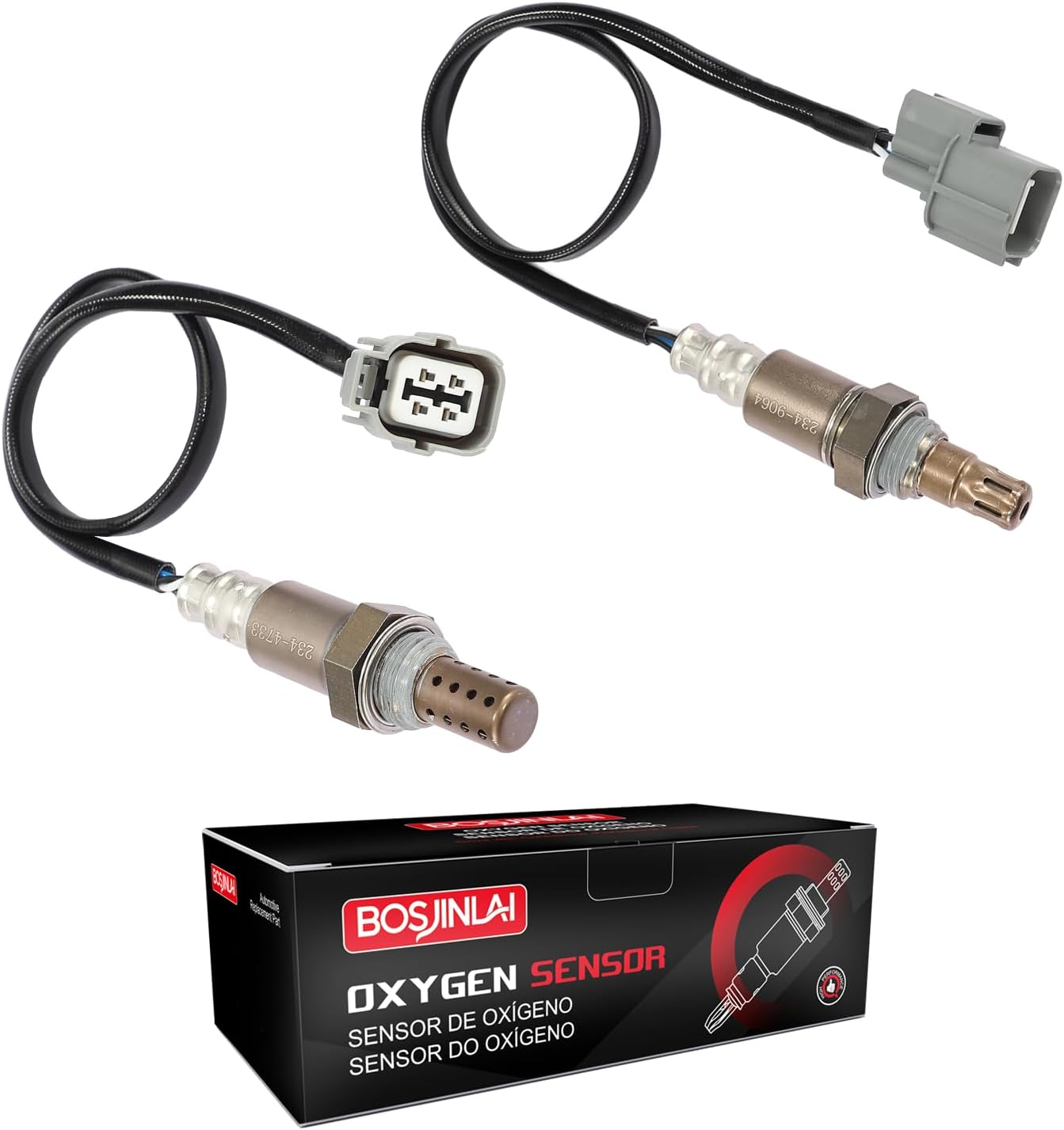 O2 Oxygen Sensor Upstream Downstream for Honda Element DX EX LX SC 2.4L L4 2003 2004 2005 2006 2007 2008 2009 2Pcs