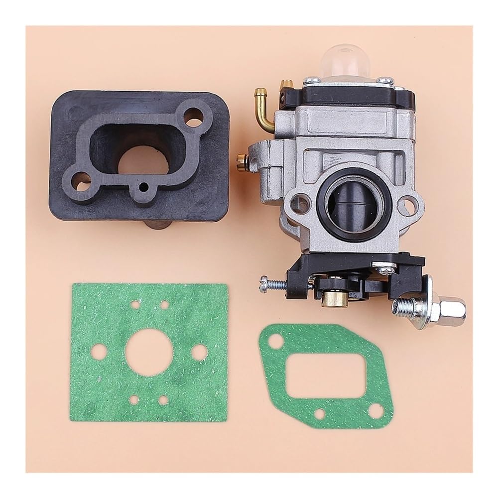 Kit de Juntas colector admisión carburador for desbrozadora con Motor 43 CC 40-5 BC430 CG430 1E40F-5 TL33 TL43 T52 TU43