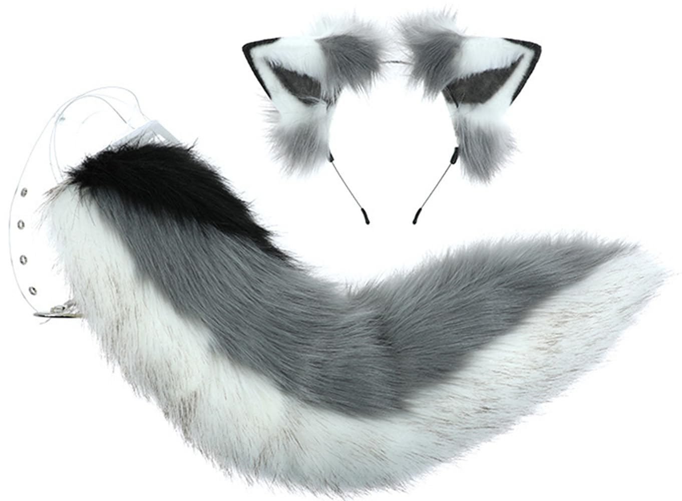 Amazon.co.jp: ハスキー 獣耳 オオカミ耳 コスプレ カチューシャ お 