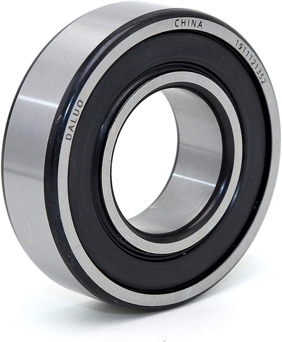 Bearings 6205-2RS1 25x52x15 P5 ABEC-5 Deep Groove Ball Bearing, Single Row, Sealed On Both Sides, Steel Cage, Standard Clearance, Metric