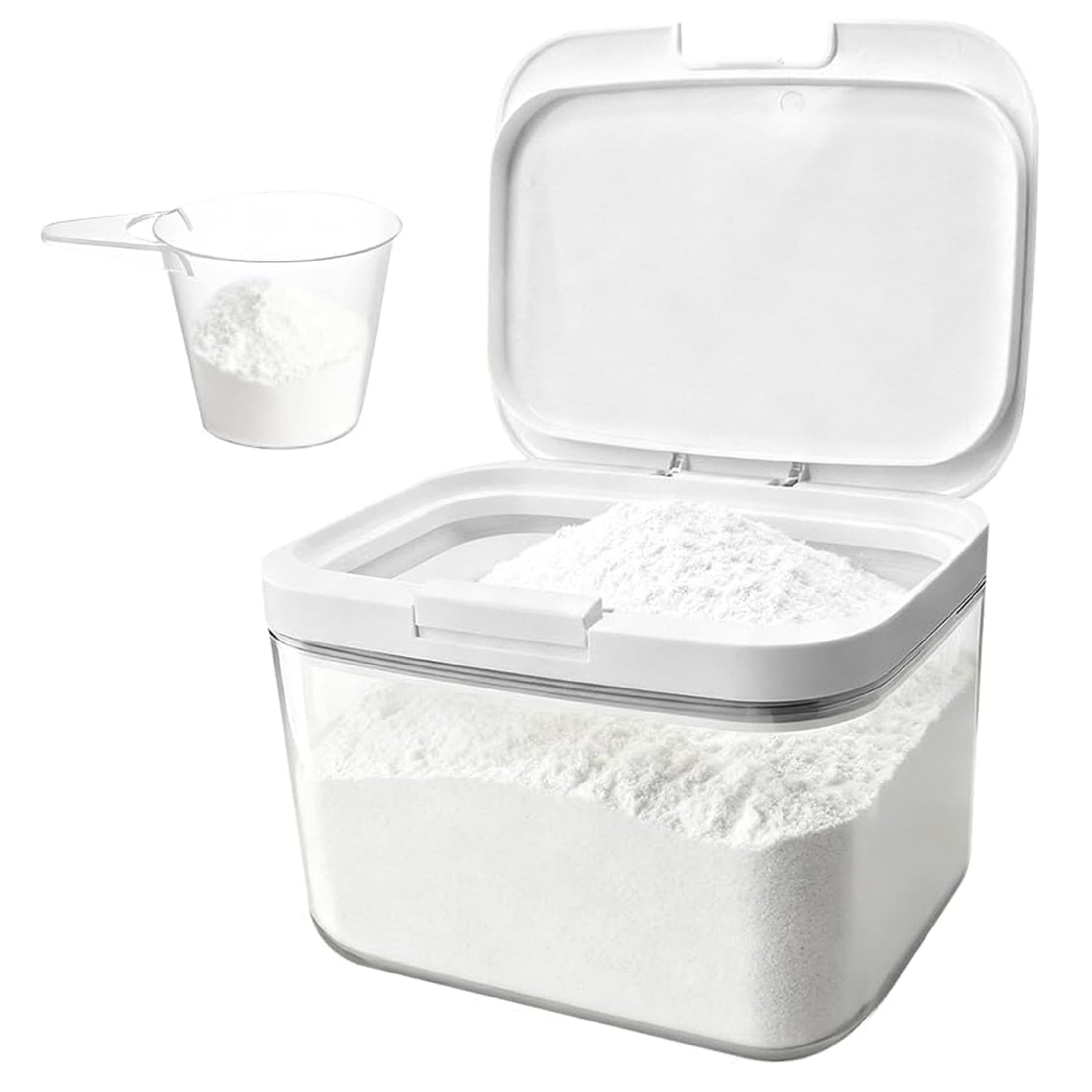 Boîte rangement lessive hermétique contre humidité 2.8L