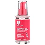 Luseta Keratin Hair Oil Serum for Color Treated Damaged & Dry Hair Strengthening & Nourishing, Keratin Hair Treatment Oil, Free of Sulfates, Paraben and Gluten 3.38 oz