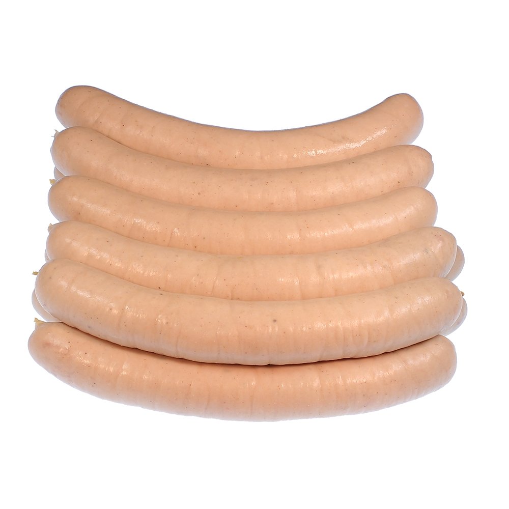 Bratwurst mittelgrob gebrüht, 25 Stück = 3.000 g