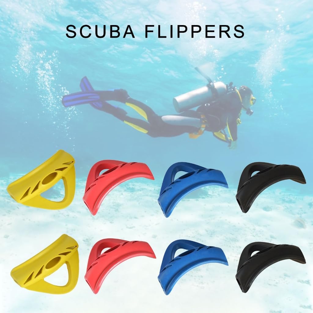1 Pair Scubas Diving Fin Strap Handle Flippers Strap Professional Rubber Antislip Spring Fin Strap Band Replacement Set