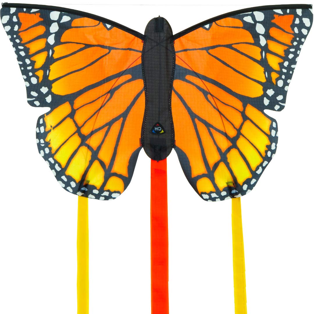 HQKites R Butterfly Kite 20 Inch Single Line Kite with Tail