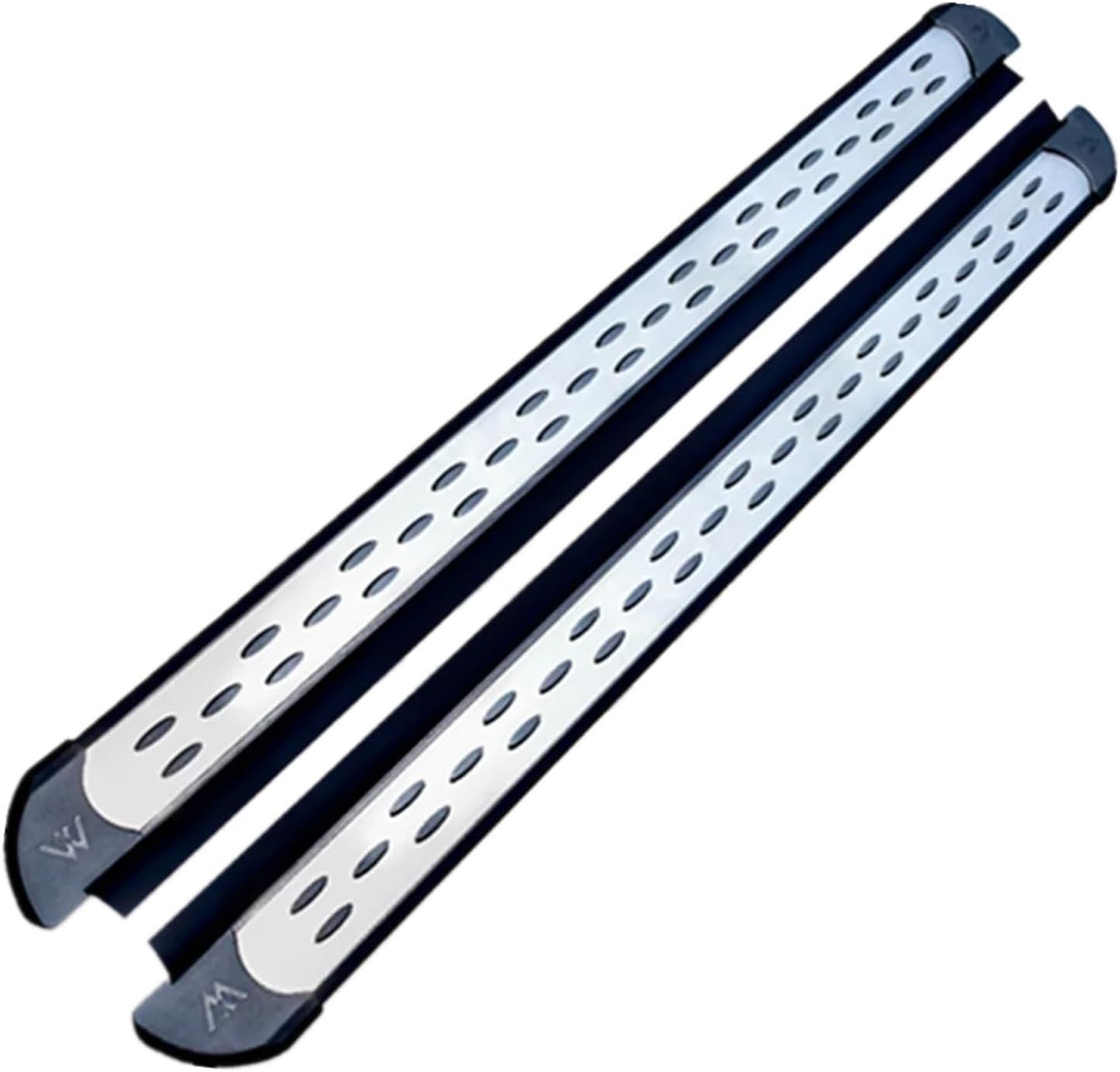 2PCS Compatible for Toyota Highlander Kluger 2014-2019 Side Steps Running Board Bar（with Brackets