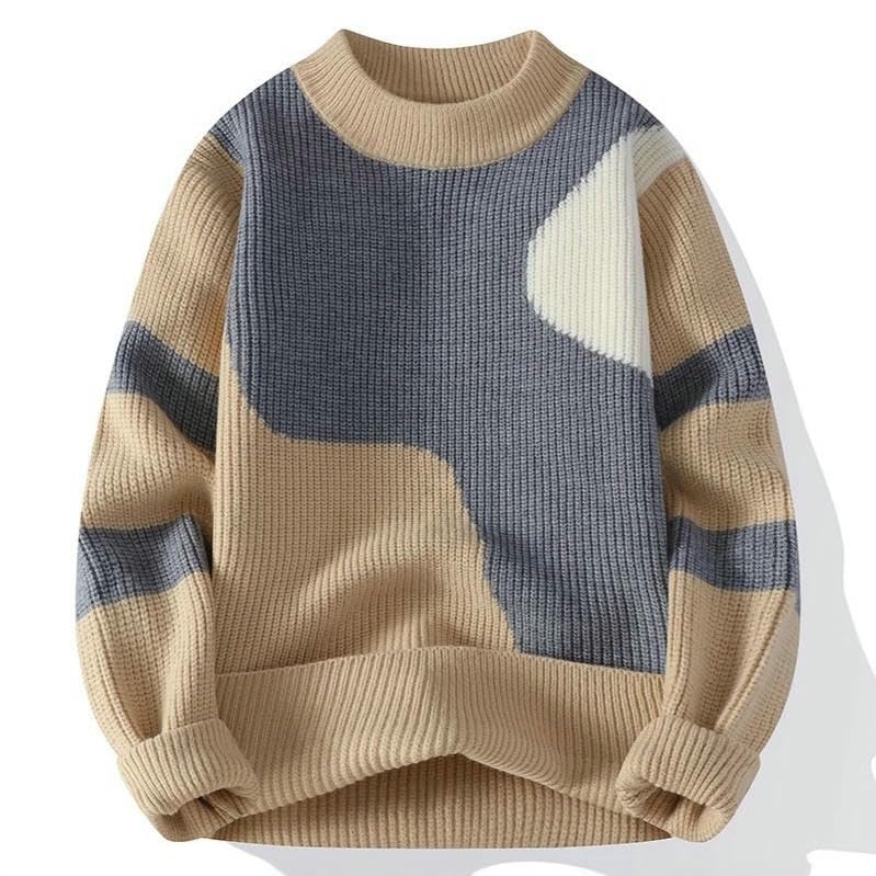 Pull décontracté à col rond pour homme aux finitions premium - 5