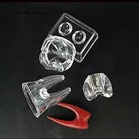 Vista 6 de Modelo molar transparente desprendible de la anatomía del diente del modelo dental para enseñar la decoración de la clínica que estudia