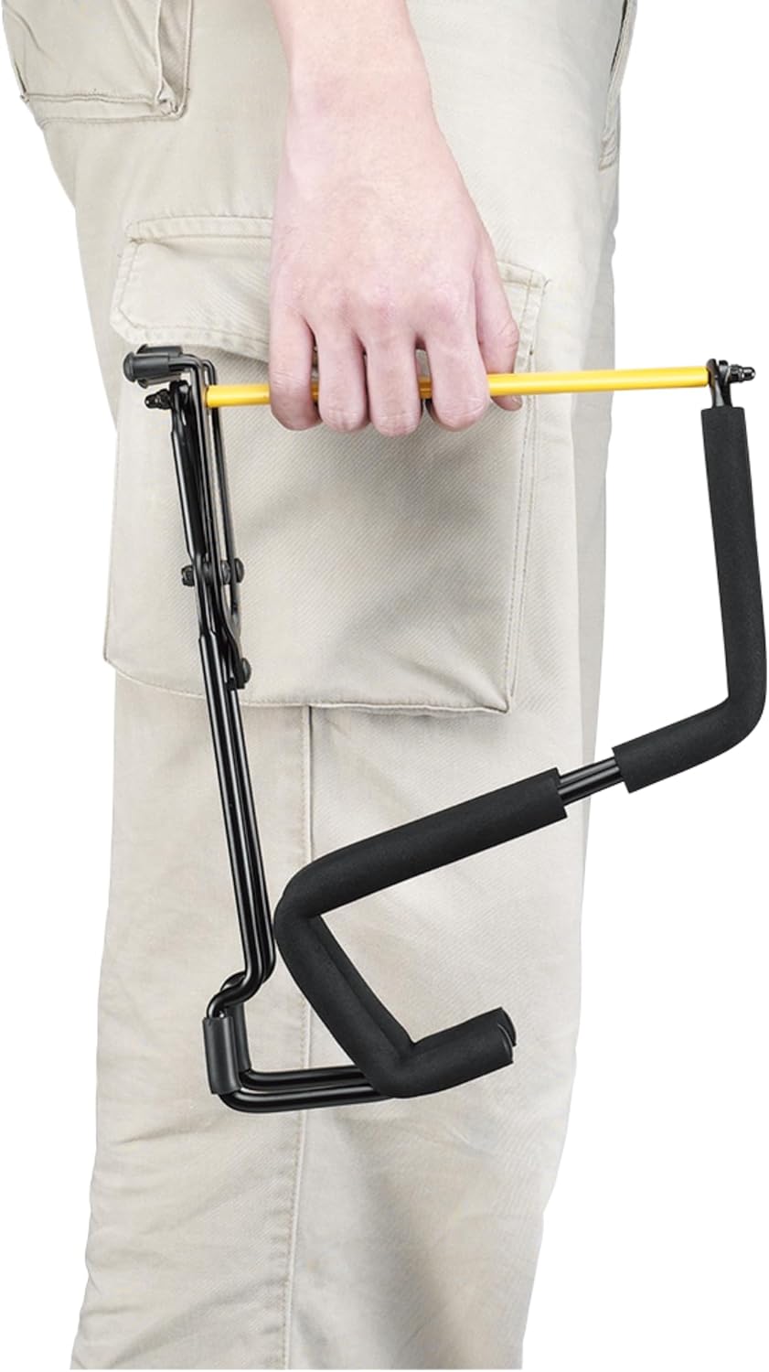 Lumintrail Hercules TravLite Electric Guitar Stand GS302B with a Cleaning Cloth