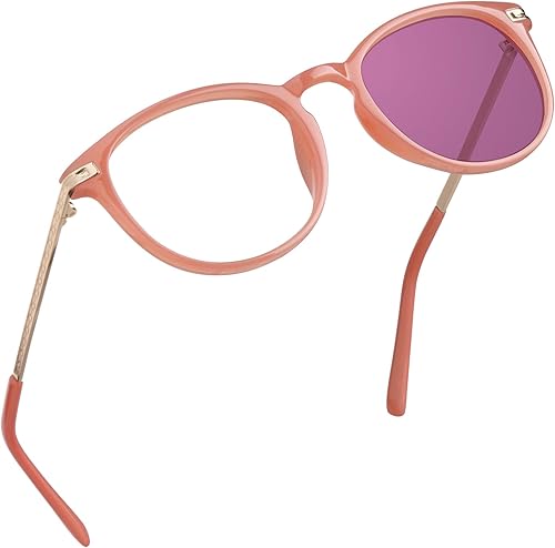 Lentes de bloqueo de luz azul, lentes de sol rosa fotocromáticos, antifatiga ocular, anteojos de lectura para computadora, gafas de juegos, gafas de