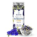 BLUE TEA - Butterfly Pea Flower Tea - 30gm - 60+ Cups | SUPER ANTIOXIDANT | Caffeine Free || Aparajita - Shankhpushpi || Flower Based - Herbal Tea | Reusable Pet Jar gallery image