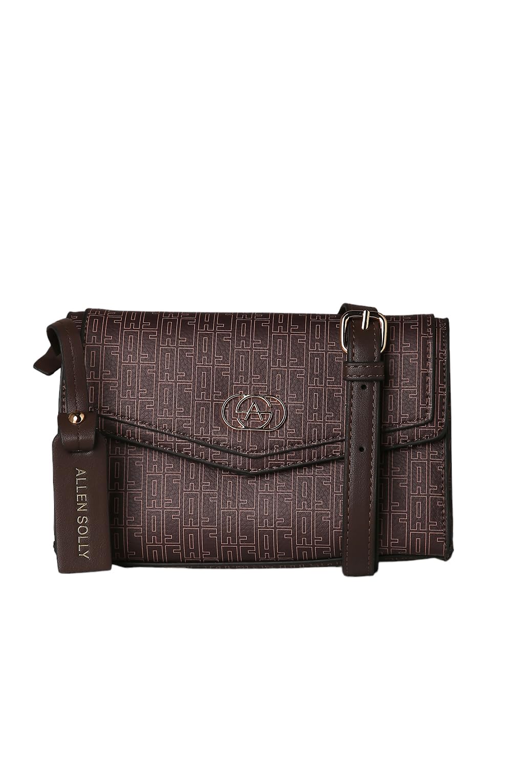 Allen Solly Womens Printed Sling Bag,Brown (B0D3TLXVYT) Amazon Price History, Amazon Price Tracker