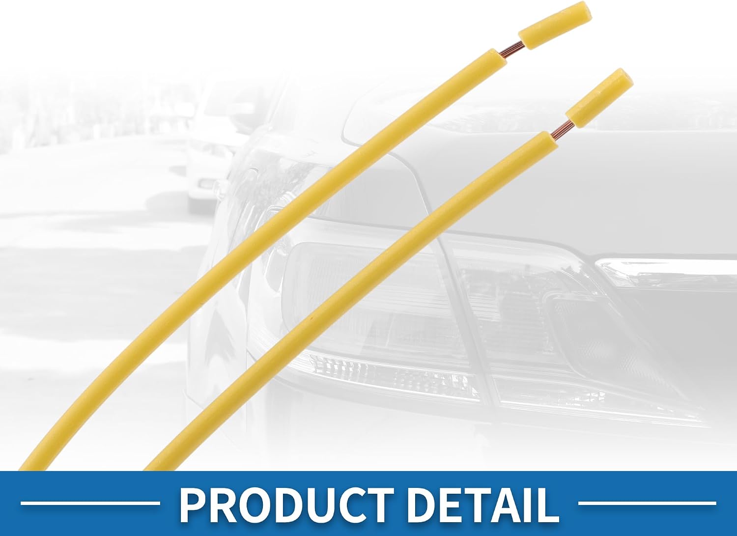 Compatible with Fuel Injector Connector Wires Waterproof Impact Sensor Plugs No.4H0973702A Durable Pump Cable Harness for Audi for VW ABS Black