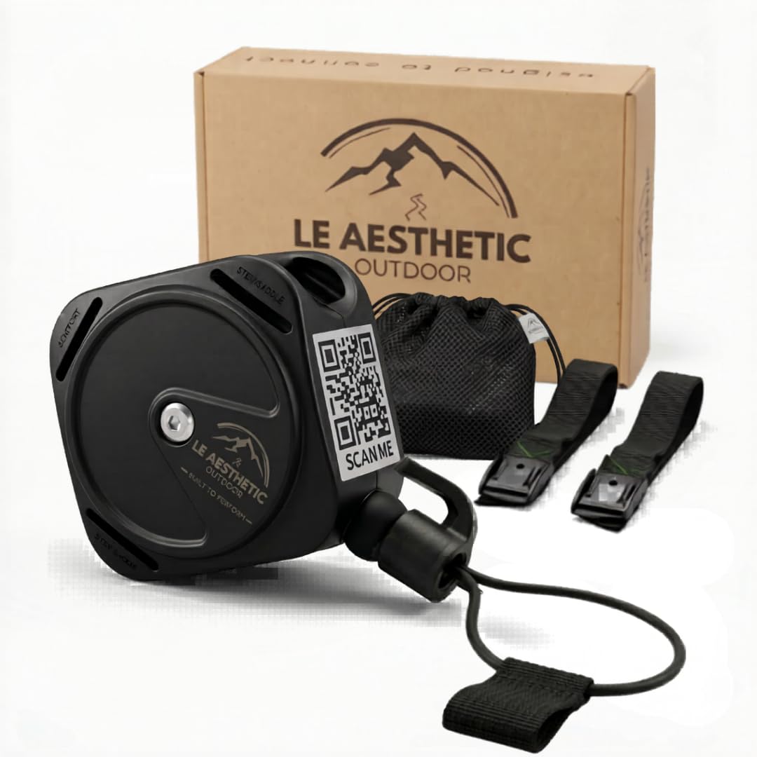 Tow PRO 3.7 - Cuerda de remolque para bicicleta con guía QR y bolsa | Cuerda Dyneema reflectante para MTB, niños y familia, 150 kg de fuerza de tracción, función de enrollado, ultraligera