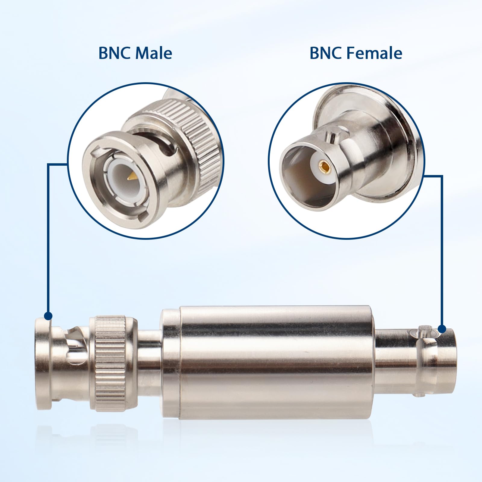 Attenuatore RF Bingfu 1-30dB &plusmn;0.5dB, BNC Maschio-femmina, 50&Omega;, DC-3GHz Per Test Di Segnale