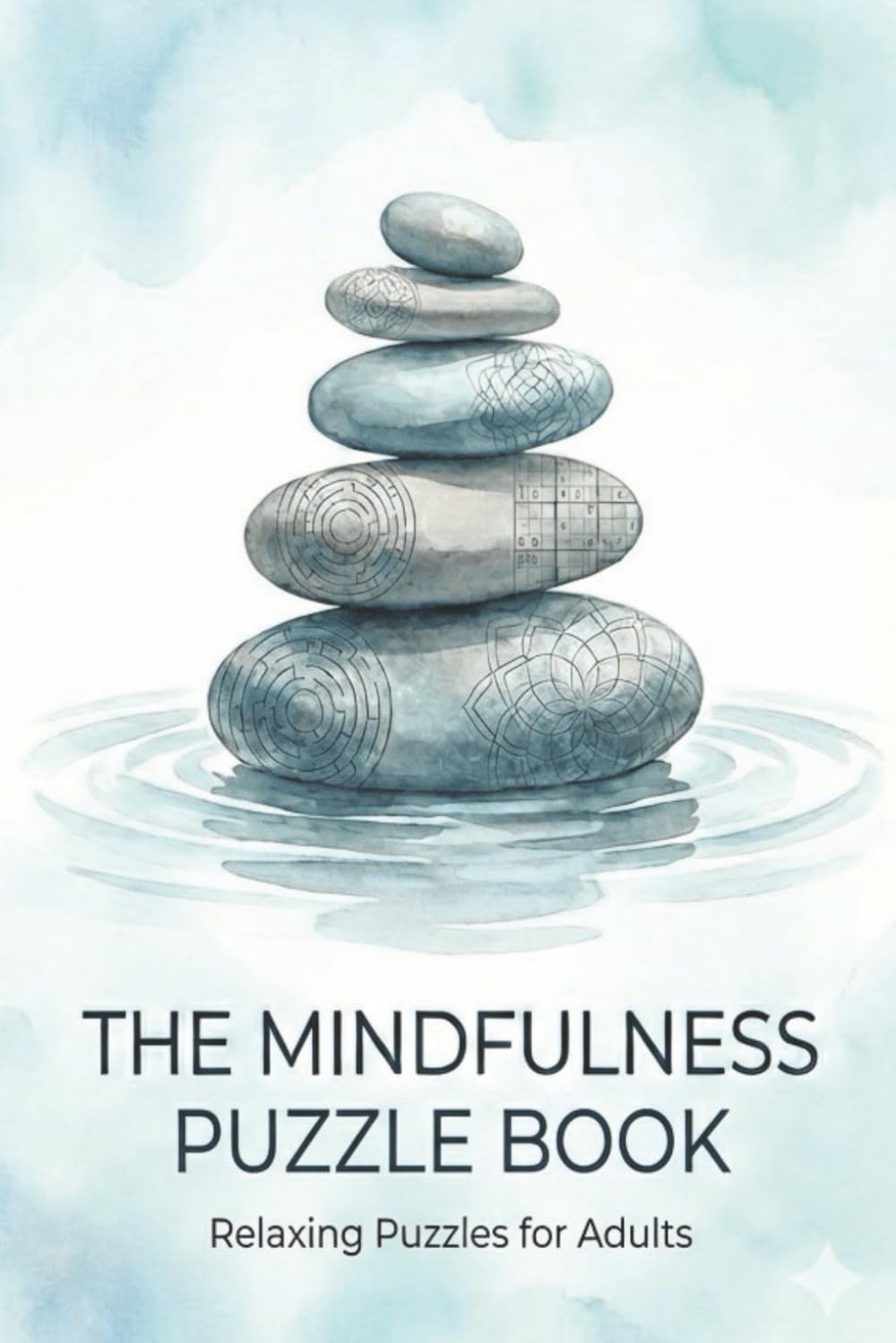 Mindfulness Puzzle Book: Mindfulness Relaxing Crosswords, Sudoku, and Word Search Puzzles for Adults