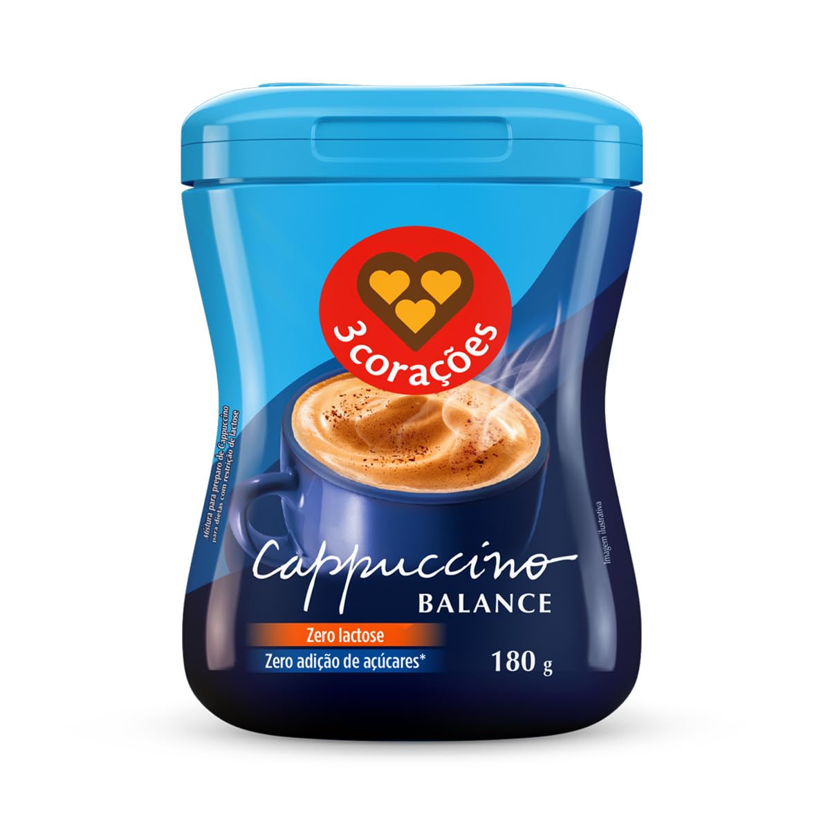 3 Corações Cappuccino Balance, 180g | Amazon.com.br
