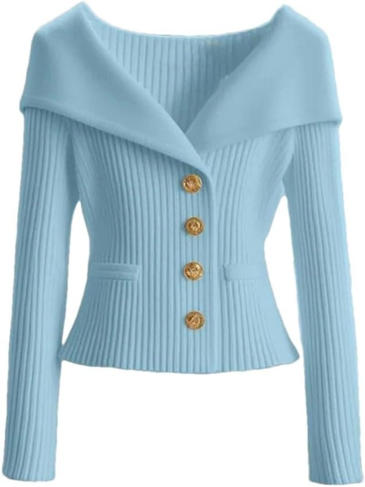 WomenS V Neck Knit Cardigan Long Sleeve Casual Style Chic Long Sleeve Casual Knitwear Bottoming Shirts Tops