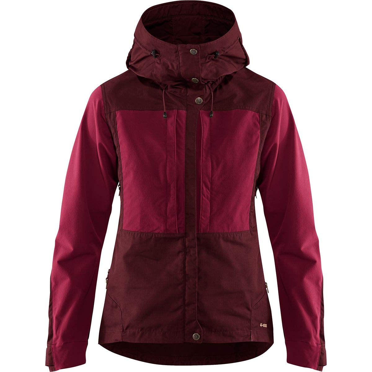 Fjallraven Keb Jacket W Sport Jacket - Dark Garnet-Plum, XL Red
