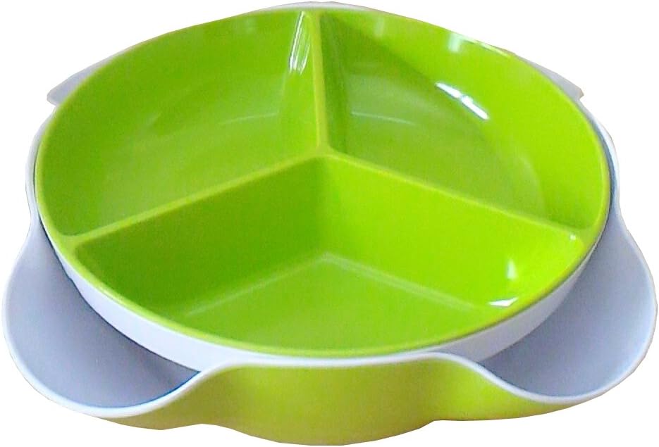 Double Dish Pistachio Bowl and Snack Serving Bowl, Main Serving Dish