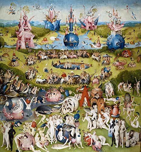 Toile Hieronymus Boske 58x90cm pour habiller un mur vide avec élégance