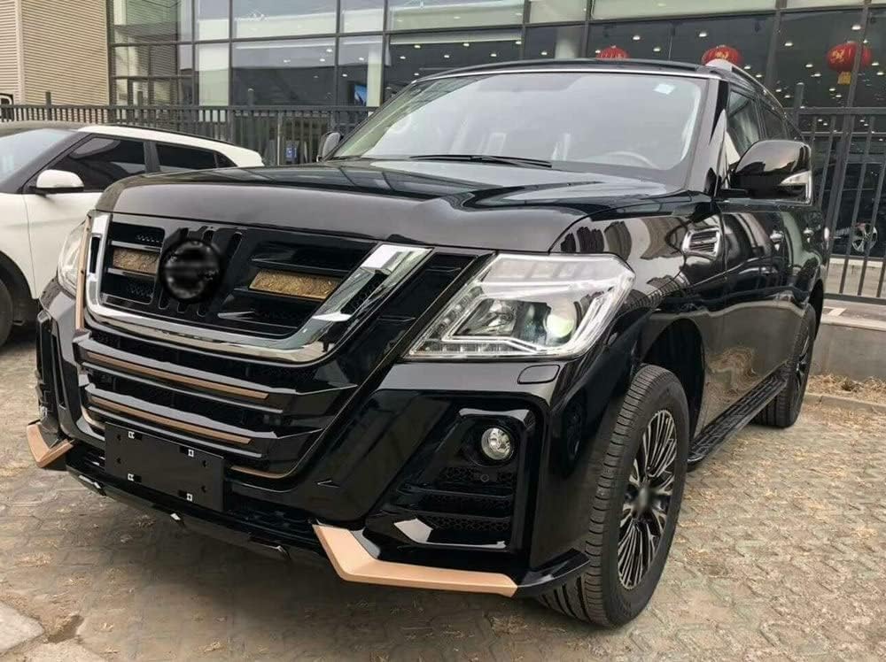 2PCS Aluminum Running Boards Side Steps Nerf Bars Side Pedals Protector Fits for Nissan Patrol Armada Y62 2017-2022