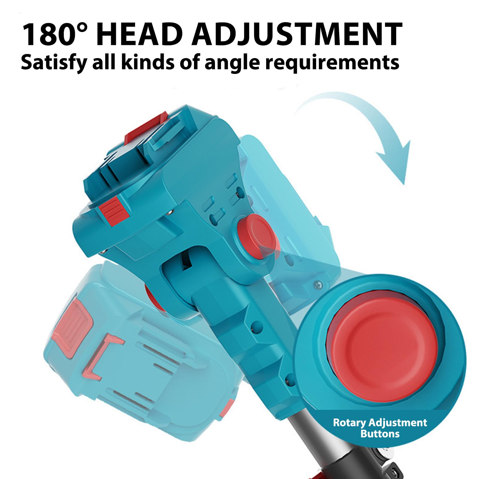 Akumulatorowa sekator 2 w 1, bezszczotkowa mini piła łańcuchowa, 15 cm, elektryczna piła do gałęzi, przycinanie gałęzi, urządzenie ogrodowe, z 2 bateriami 3000 mAh