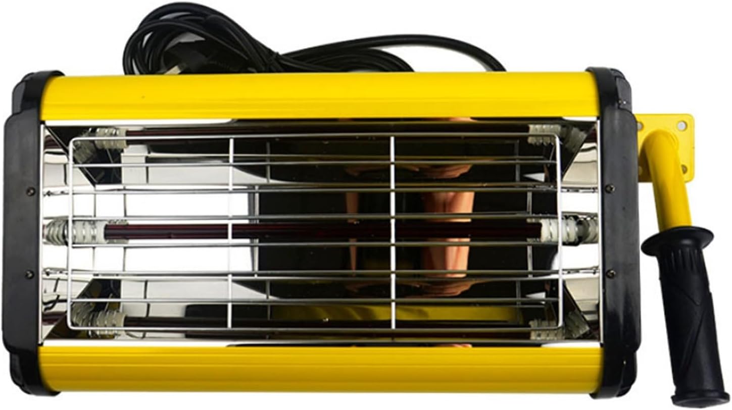 Infrared Paint Baking Lamp, Portable Oven Lamp Spray Paint Mobile Shortwave Infrared,Infrared Heat Lamp