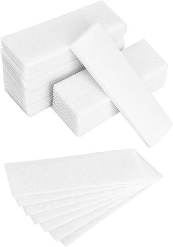 Lint Filters for Vertical Washing Machines, 60 Pack Washing Machine Lint Filters, Trash Trap Filters, Lint Case, Bristle Filters, Net | Lint Basket Garbage Removal, Just Toss, Cut, Length 7.5 x Width 2.4 x Thickness 0.06 inches 190 x 60 x 1.5 mm