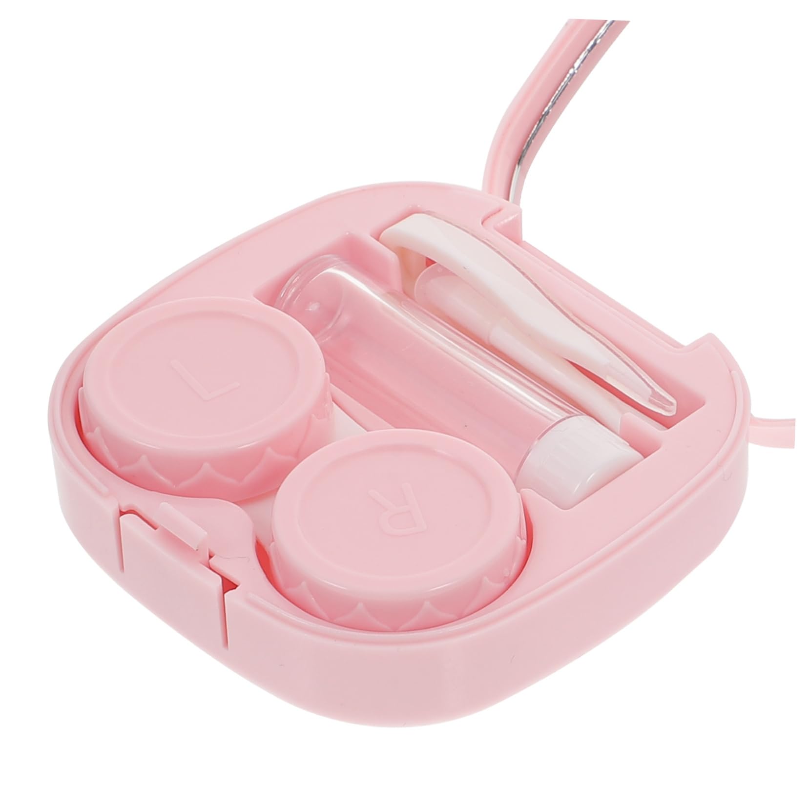 VALICLUD 10 Set Custodia Per Lenti a Contatto Custodia Per Obiettivo Portatile Custodia Per Gli Occhiali Astuccio Borsa Organizer Da Viaggio Custodia Per Occhiali Plastica