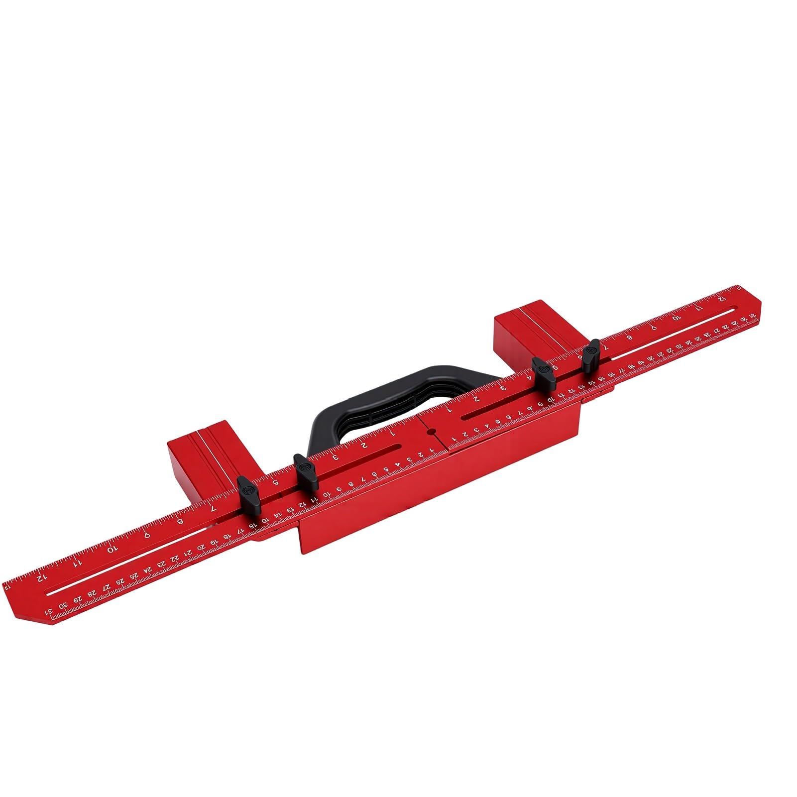 per Incorniciatura di Pannelli di Legno Strumento di Layout per Perni Centrali Regolabili in Lega di Alluminio da 12-30 Pollici per l'installazione di Mobili Lavorazione del Legno