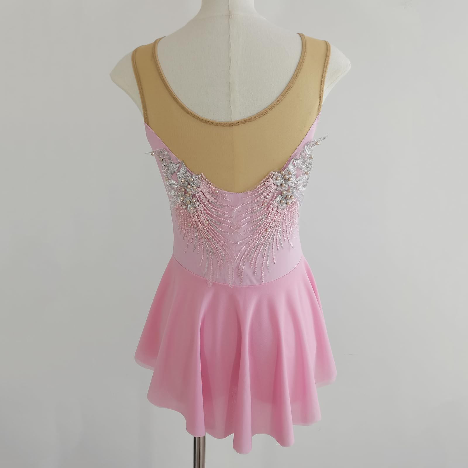 LIUHUO Eiskunstlaufkleid für Mädchen, Kinder und Erwachsene, Trainingsleistung, acht Stile