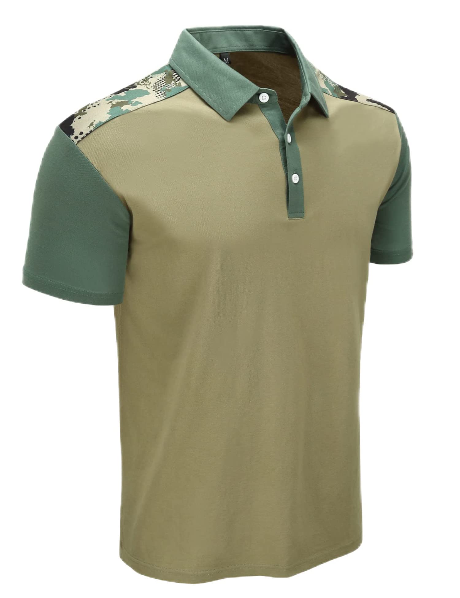 V VALANCH Polo da golf da uomo, a maniche corte, traspirante, stile casual e sportivo | Tessuto piqué leggero, traspirante, flessibile, per tennis, golf, casual, business, sport all'aria aperta estivi
