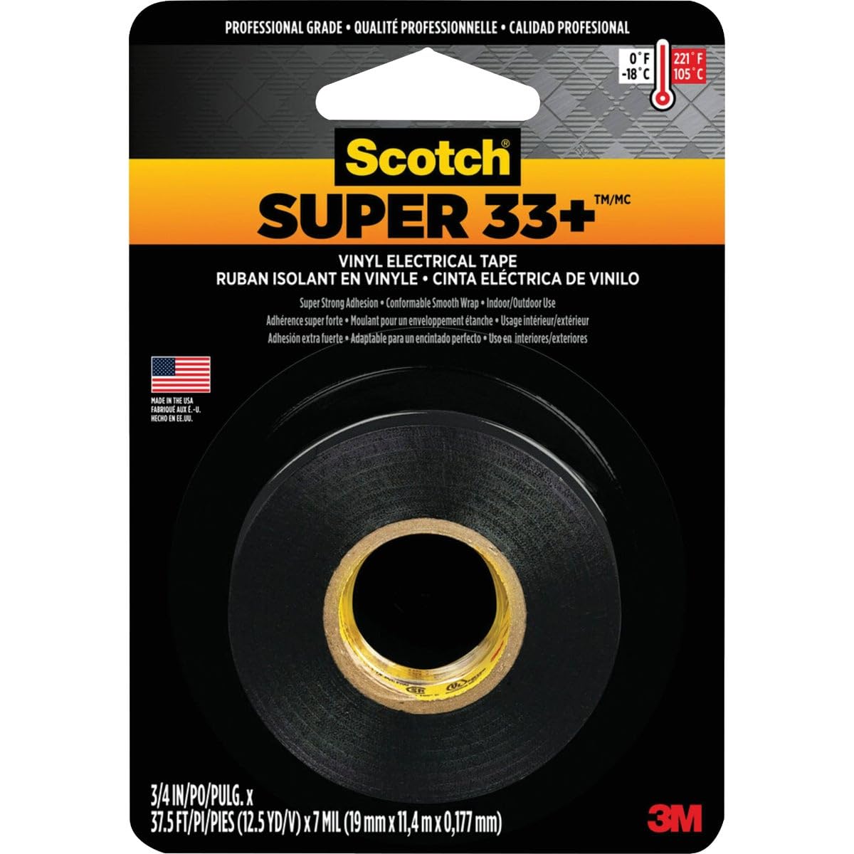 Scotch Vinyl Plastic Electrical Tape