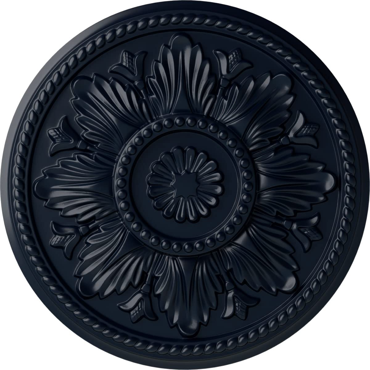 Ekena Millwork CM18EDMDF Edinburgh Ceiling Medallion, Midnight Dream