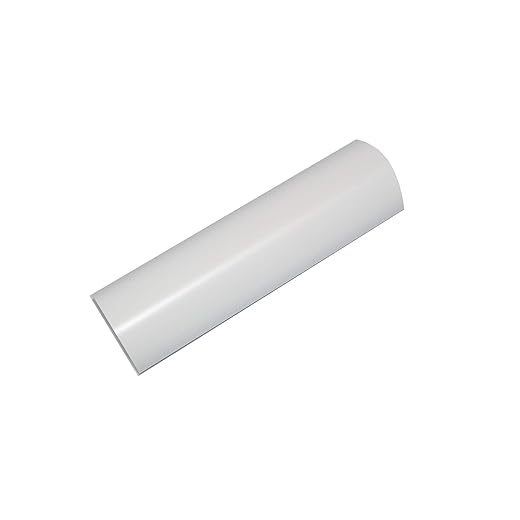 Vinyl Ease 24" x 30 ft Roll of Matte White Permanent Adhesive-Backed Vinyl for Craft Cutters, Punches and Vinyl Sign Cutters V0701